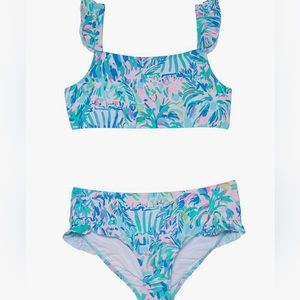 Lilly Pulitzer Girls 2 Piece Swimsuit
